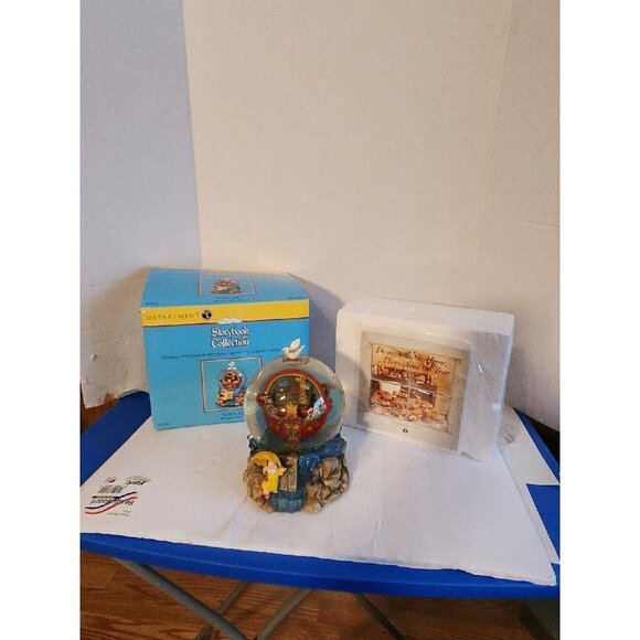 Department Dept 56 Storybook Collection Noah's Ark Water Globe Music Box Retired - Picture 1 of 9
